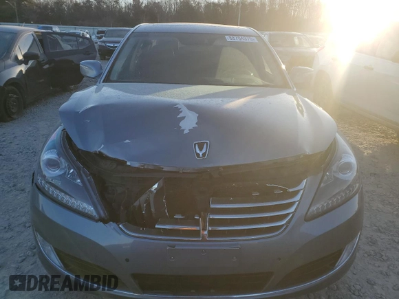 2015 Hyundai Equus Signature z VIN KMHGH4JH3FU092432, wystawiony jako Copart lot #88704375 z przebiegiem 100 058 mil mil oraz Szkoda całkowita • Salvage title. Historia ofert i sprzedaży dostępna na DreamBid. Obrazek 5.