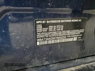 2024 BMW 2 Series 228i xDrive with VIN WBA73AK05R7N50255, listed as a Copart auction lot 49283875 with 32,884 mi miles and Clean title. Bid and sale history available at DreamBid. Image 12.