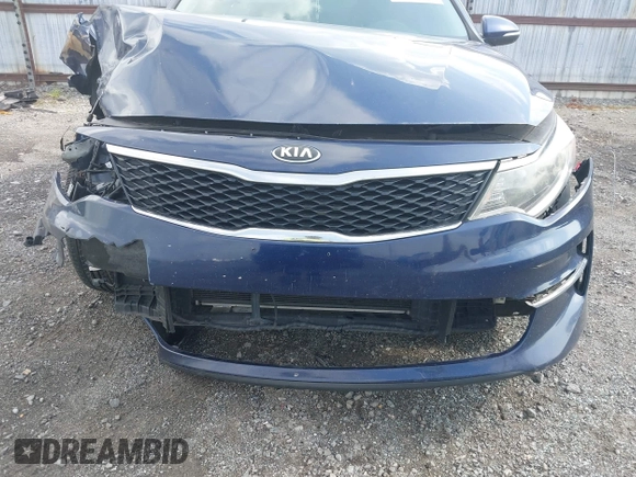 2018 Kia Optima LX with VIN 5XXGT4L37JG207956, listed as a IAAI auction lot 42121234 with 167,632 mi miles. Bid and sale history available at carsss.com. Image 19.