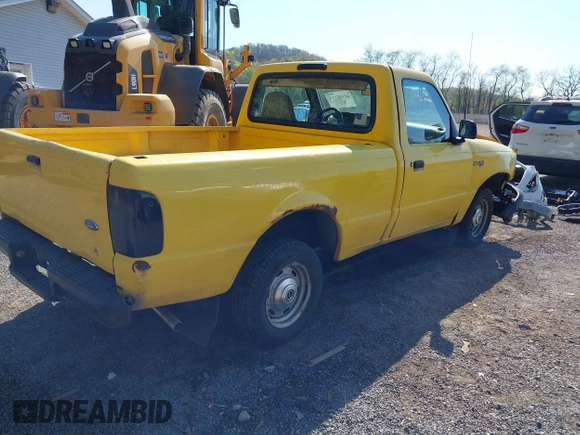 1996 Ford Ranger XL with VIN 1FTCR10A2TUC07584, listed as a IAAI auction lot 42102111 with 104,384 mi miles and . Bid and sale history available at DreamBid. Image 4.