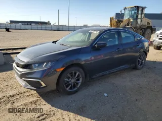 2021 Honda Civic Sedan EX with VIN 2HGFC2F74MH014116, listed as a Copart auction lot 53710705 with 0 mi miles and Salvage Title. Bid and sale history available at carsss.com. Image 1.