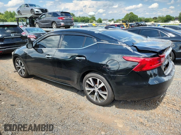 2017 Nissan Maxima S with VIN 1N4AA6AP8HC404325, listed as a Copart auction lot 62831035 with 96,042 mi miles and Salvage title. Bid and sale history available at DreamBid. Image 2.