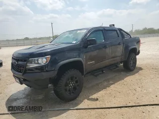 2018 Chevrolet Colorado 4WD ZR2 с VIN 1GCPTEE17J1285683, выставлен на аукционе Copart как лот 53403295 с пробегом 83 671 миль миль и Чистый • Clean title. История ставок и продаж доступна на DreamBid. Изображение 1.