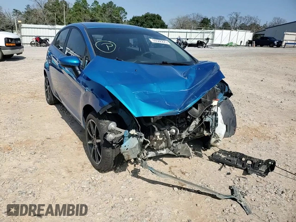 2017 Ford Fiesta SE with VIN 3FADP4EJ5HM144342, listed as a Copart auction lot 44688225 with 106,221 mi miles and Salvage Title. Bid and sale history available at carsss.com. Image 10.