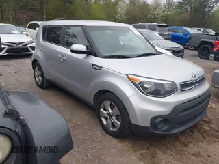 2018 Kia Soul with VIN KNDJN2A24J7597339, listed as a IAAI auction lot 41801843 with 159,310 mi miles. Bid and sale history available at carsss.com. Image 1.