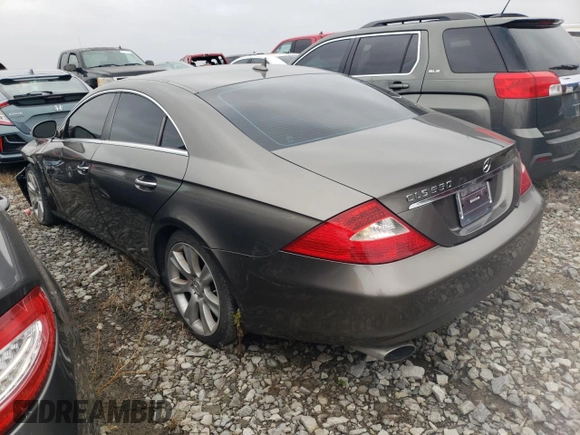 2008 Mercedes-Benz CLS-Class 5.5L with VIN WDDDJ72X18A122623, listed as a Copart auction lot 79947294 with 0 mi miles and Non Repairable. Bid and sale history available at carsss.com. Image 2.