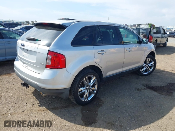 2013 Ford Edge SEL with VIN 2FMDK3JC8DBB01843, listed as a IAAI auction lot 42034502 with 165,671 mi miles. Bid and sale history available at carsss.com. Image 4.