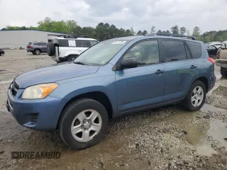 2011 Toyota RAV4 with VIN 2T3ZF4DVXBW076746, listed as a Copart auction lot 52117795 with 105,001 mi miles and Salvage Title. Bid and sale history available at carsss.com. Image 1.