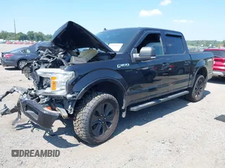 2019 Ford F-150 XL with VIN 1FTEW1EP3KFD04455, listed as a IAAI auction lot 40156913 with 94,918 mi miles. Bid and sale history available at carsss.com. Image 2.