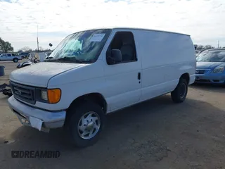 2007 Ford Econoline Cargo Commercial with VIN 1FTNE14W57DB11836, listed as a IAAI auction lot 41579750 with Not Provided miles and . Bid and sale history available at DreamBid. Image 2.