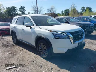 2024 Nissan Pathfinder SV with VIN 5N1DR3BC8RC258189, listed as a IAAI auction lot 42154582 with 15,331 mi miles and . Bid and sale history available at DreamBid. Image 1.