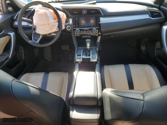 2017 Honda Civic Coupe Touring with VIN 2HGFC3B97HH352161, listed as a Copart auction lot 49716185 with 60,331 mi miles and Clean Title. Bid and sale history available at carsss.com. Image 8.