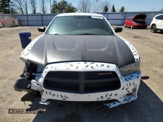 2013 Dodge Charger Police with VIN 2C3CDXAG6DH619696, listed as a Copart auction lot 52769355 with 227,979 mi miles and Salvage Title. Bid and sale history available at carsss.com. Image 5.