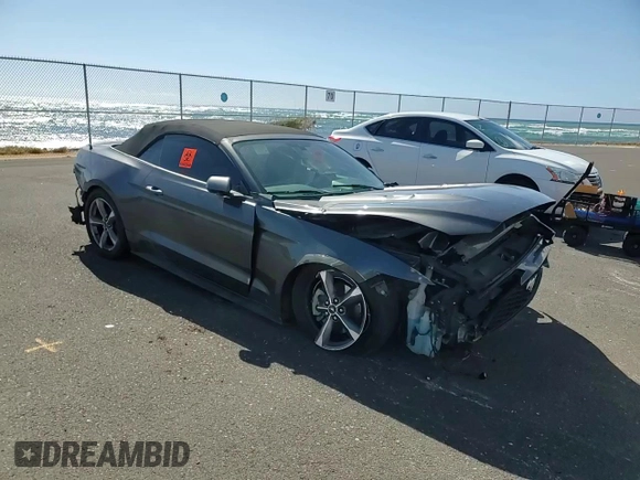 2017 Ford Mustang V6 with VIN 1FATP8EM8H5286333, listed as a Copart auction lot 89166155 with 98,391 mi miles and Salvage Title. Bid and sale history available at carsss.com. Image 11.