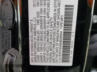 2021 Honda Pilot EX-L with VIN 5FNYF6H56MB088564, listed as a Copart auction lot 53860945 with 41,531 mi miles and Salvage title. Bid and sale history available at DreamBid. Image 13.