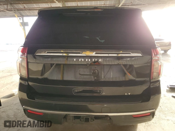 2021 Chevrolet Tahoe LT with VIN 1GNSCNKD6MR234195, listed as a Copart auction lot 43802165 with 67,511 mi miles and Salvage title. Bid and sale history available at DreamBid. Image 6.