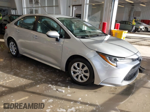 2021 Toyota Corolla LE with VIN 5YFEPMAE0MP214064, listed as a IAAI auction lot 41631520 with 77,396 mi miles and . Bid and sale history available at DreamBid. Image 1.