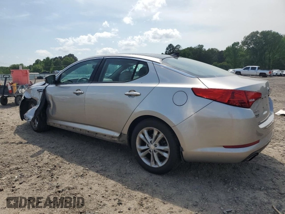 2013 Kia Optima EX z VIN 5XXGN4A78DG259164, wystawiony jako Copart lot #54259345 z przebiegiem 165 326 mil mil oraz Czysty tytuł • Clean title. Historia ofert i sprzedaży dostępna na DreamBid. Obrazek 2.