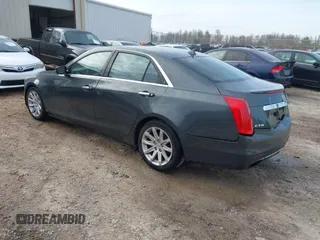 2014 Cadillac CTS Sedan RWD with VIN 1G6AP5SX8E0191104, listed as a IAAI auction lot 41605919 with 137,837 mi miles. Bid and sale history available at carsss.com. Image 3.