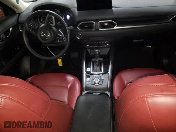 2024 Mazda CX-5 2.5 S Preferred Package with VIN JM3KFBCM9R0372216, listed as a Copart auction lot 47626475 with 17,474 mi miles and Salvage Title. Bid and sale history available at carsss.com. Image 8.