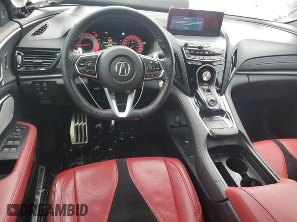 2023 Acura RDX w/A-Spec Package with VIN 5J8TC2H63PL800276, listed as a Copart auction lot 88324935 with 50,004 mi miles and Clean title. Bid and sale history available at DreamBid. Image 8.