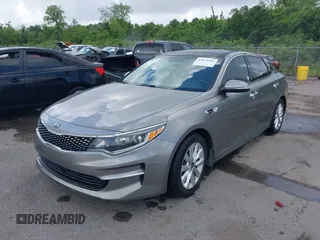 2018 Kia Optima EX with VIN 5XXGU4L36JG253629, listed as a IAAI auction lot 42079946 with 136,575 mi miles and . Bid and sale history available at carsss.com. Image 18.