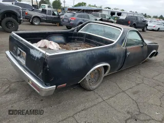1980 Chevrolet El Camino z VIN 1W80HAK416341, wystawiony jako Copart lot #66942874 z przebiegiem 89 240 mil mil oraz Czysty tytuł • Clean title. Historia ofert i sprzedaży dostępna na DreamBid. Obrazek 3.