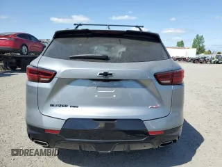 2023 Chevrolet Blazer RS с VIN 3GNKBKRS9PS235722, выставлен на аукционе Copart как лот 53545285 с пробегом 17 683 миль миль и Списание • Salvage title. История ставок и продаж доступна на DreamBid. Изображение 6.