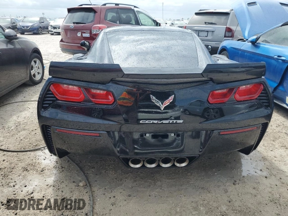 2017 Chevrolet Corvette with VIN 1G1Y12D78H5114063, listed as a Copart auction lot 74855174 with 21,520 mi miles and Salvage title. Bid and sale history available at DreamBid. Image 6.