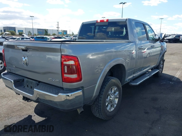 2022 Ram 2500 Laramie with VIN 3C6UR5FJ8NG386875, listed as a IAAI auction lot 41705821 with 44,167 mi miles. Bid and sale history available at carsss.com. Image 4.