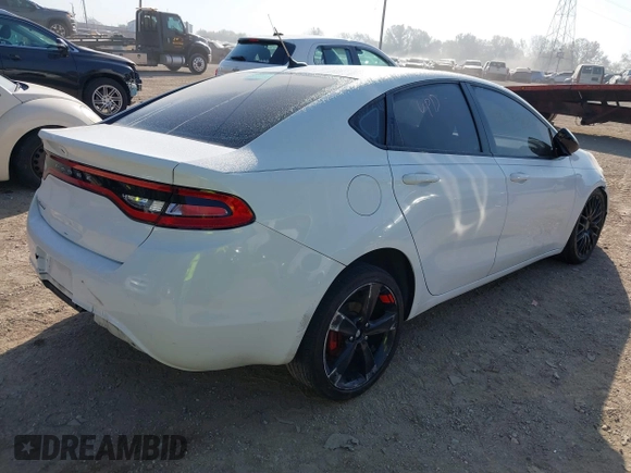 2015 Dodge Dart SXT z VIN 1C3CDFBB9FD422292, wystawiony jako IAAI lot #40517221 z przebiegiem 134 496 mil mil oraz . Historia ofert i sprzedaży dostępna na DreamBid. Obrazek 4.