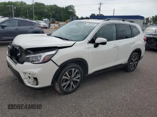 2019 Subaru Forester Limited with VIN JF2SKAUC8KH478671, listed as a Copart auction lot 60685065 with 114,476 mi miles and Salvage title. Bid and sale history available at DreamBid. Image 1.