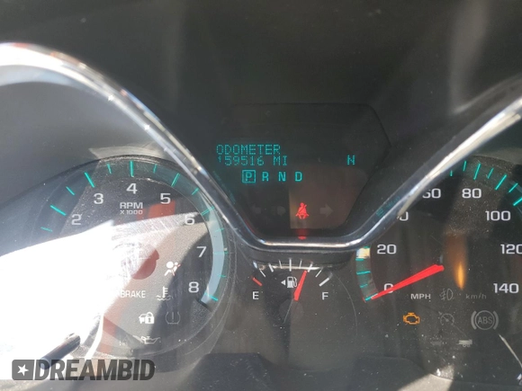 2016 Chevrolet Traverse LS with VIN 1GNKRFED2GJ123677, listed as a Copart auction lot 48512555 with 159,516 mi miles and Salvage Title. Bid and sale history available at carsss.com. Image 9.
