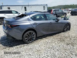 2024 Lexus IS 350 F Sport with VIN JTHBZ1B24R5082333, listed as a Copart auction lot 57138925 with 2,477 mi miles and Salvage title. Bid and sale history available at DreamBid. Image 4.