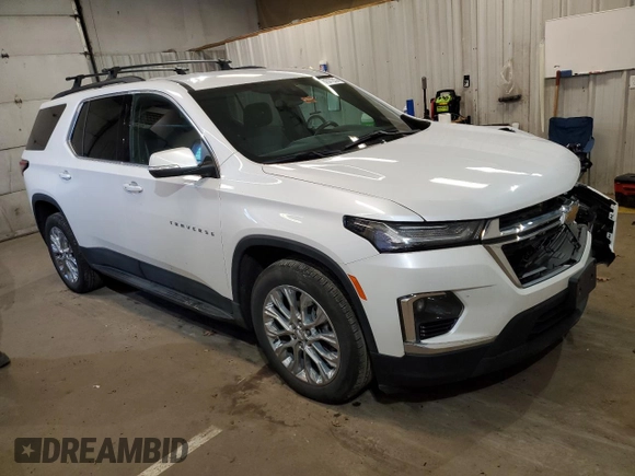 2022 Chevrolet Traverse LT Cloth with VIN 1GNEVGKW5NJ179520, listed as a Copart auction lot 81577213 with 32,859 mi miles. Bid and sale history available at carsss.com. Image 4.