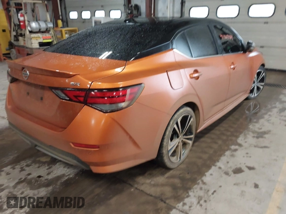 2020 Nissan Sentra SR with VIN 3N1AB8DV6LY304630, listed as a IAAI auction lot 41467989 with 64,758 mi miles and . Bid and sale history available at DreamBid. Image 4.