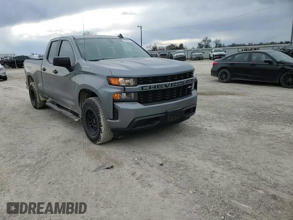 2020 Chevrolet Silverado 1500 Custom with VIN 1GCRWBEH3LZ332479, listed as a Copart auction lot 88809145 with 54,834 mi miles and Salvage Title. Bid and sale history available at carsss.com. Image 11.