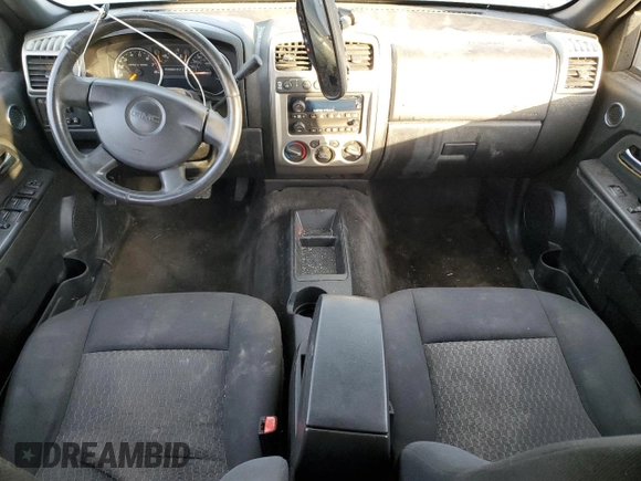 2008 GMC Canyon SLE2 with VIN 1GTDT43E088205337, listed as a Copart auction lot 84287924 with 0 mi miles and Salvage Title. Bid and sale history available at carsss.com. Image 8.