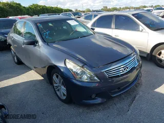 2010 Infiniti G37 Sedan x with VIN JN1CV6AR3AM456845, listed as a IAAI auction lot 37177062 with 113,489 mi miles. Bid and sale history available at carsss.com. Image 1.