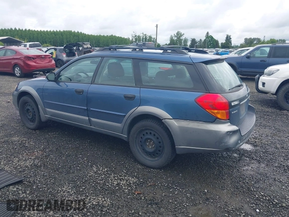 2006 Subaru Legacy Outback with VIN 4S4BP61C167346666, listed as a IAAI auction lot 42239108 with 94,670 mi miles and . Bid and sale history available at DreamBid. Image 3.