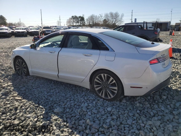 2018 Lincoln MKZ Reserve with VIN 3LN6L5E99JR615567, listed as a Copart auction lot 49258075 with 124,246 mi miles and Salvage Title. Bid and sale history available at DreamBid. Image 2.