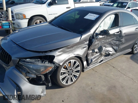 2018 Mercedes-Benz CLA 250 with VIN WDDSJ4EB5JN648760, listed as a IAAI auction lot 41837463 with 58,723 mi miles and . Bid and sale history available at DreamBid. Image 6.