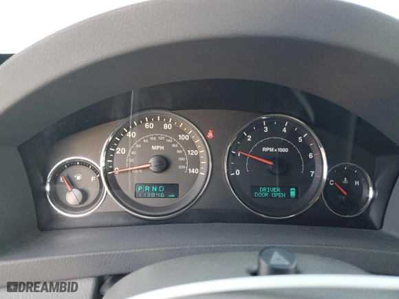 2007 Jeep Grand Cherokee Laredo with VIN 1J8GS48K67C583973, listed as a Copart auction lot 53351705 with 113,846 mi miles and Salvage Title. Bid and sale history available at carsss.com. Image 9.