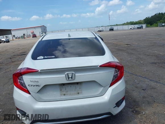 2021 Honda Civic Sedan EX-L with VIN 19XFC1F7XME006512, listed as a IAAI auction lot 40003939 with 90,881 mi miles. Bid and sale history available at carsss.com. Image 16.