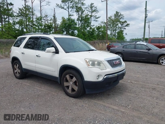 2012 GMC Acadia SLT1 z VIN 1GKKVREDXCJ118232, wystawiony jako IAAI lot #42102970 z przebiegiem 186 640 mil mil oraz . Historia ofert i sprzedaży dostępna na DreamBid. Obrazek 1.