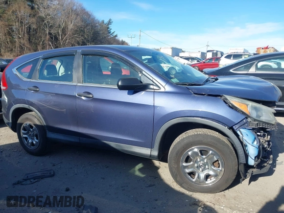 2014 Honda CR-V LX with VIN 2HKRM4H3XEH705576, listed as a IAAI auction lot 41280825 with 124,845 mi miles. Bid and sale history available at carsss.com. Image 13.