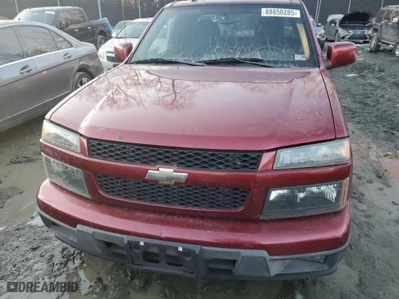 2011 Chevrolet Colorado LT w/1LT with VIN 1GCESCF93B8126574, listed as a Copart auction lot 88858285 with 0 mi miles and Non Repairable. Bid and sale history available at carsss.com. Image 5.