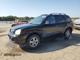 2002 Hyundai Santa Fe GLS with VIN KM8SC13D42U309353, listed as a Copart auction lot 75405014 with 137,249 mi miles and Salvage Title. Bid and sale history available at carsss.com. Image 1.