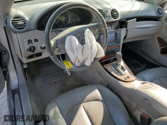 2005 Mercedes-Benz CLK 500 with VIN WDBTK75G15T034331, listed as a Copart auction lot 72636504 with Not Provided miles and Salvage Title. Bid and sale history available at DreamBid. Image 10.