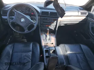 1997 BMW 7 Series 740il with VIN WBAGJ8327VDL42579, listed as a Copart auction lot 42023485 with 143,882 mi miles and Salvage Title. Bid and sale history available at carsss.com. Image 8.
